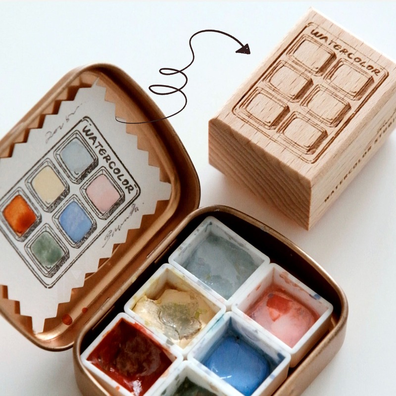 Color Checker Card - Tarjeta de colores de acuarela de