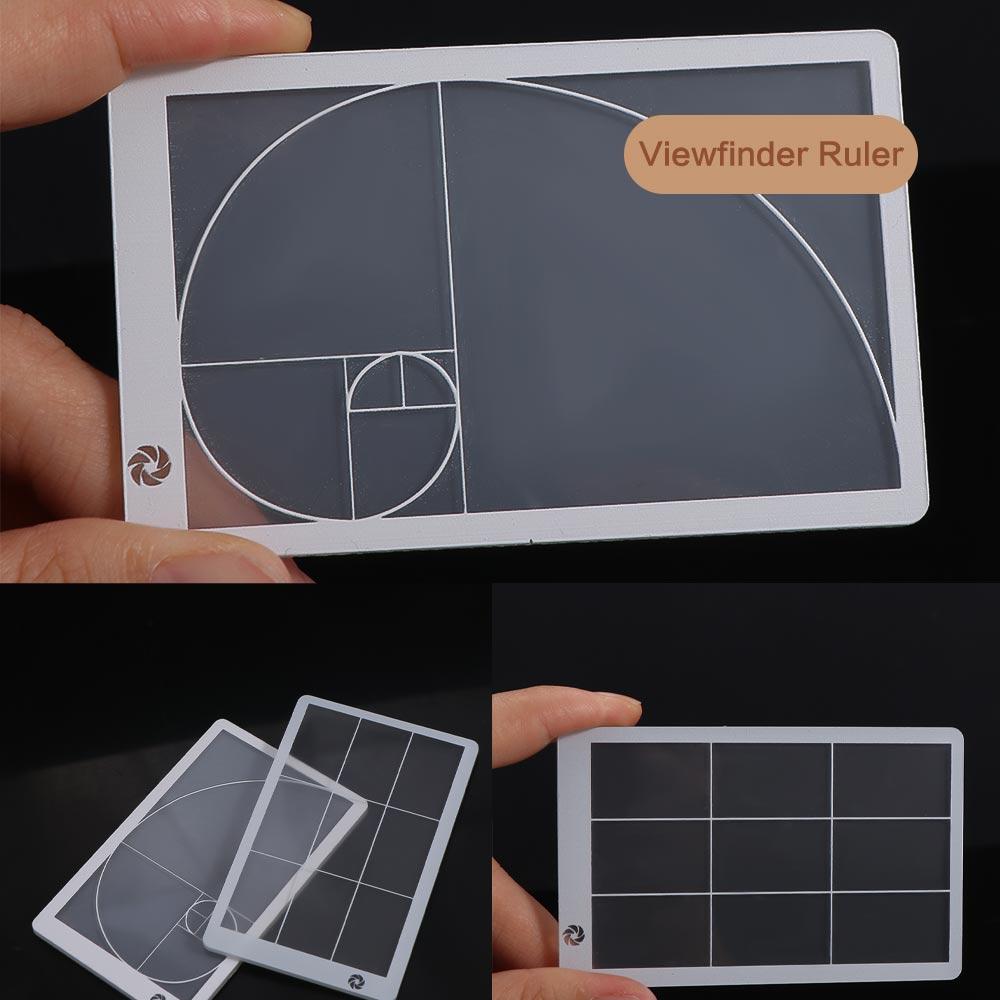 Photography Golden Ratio - Regla de visor transparente para niños