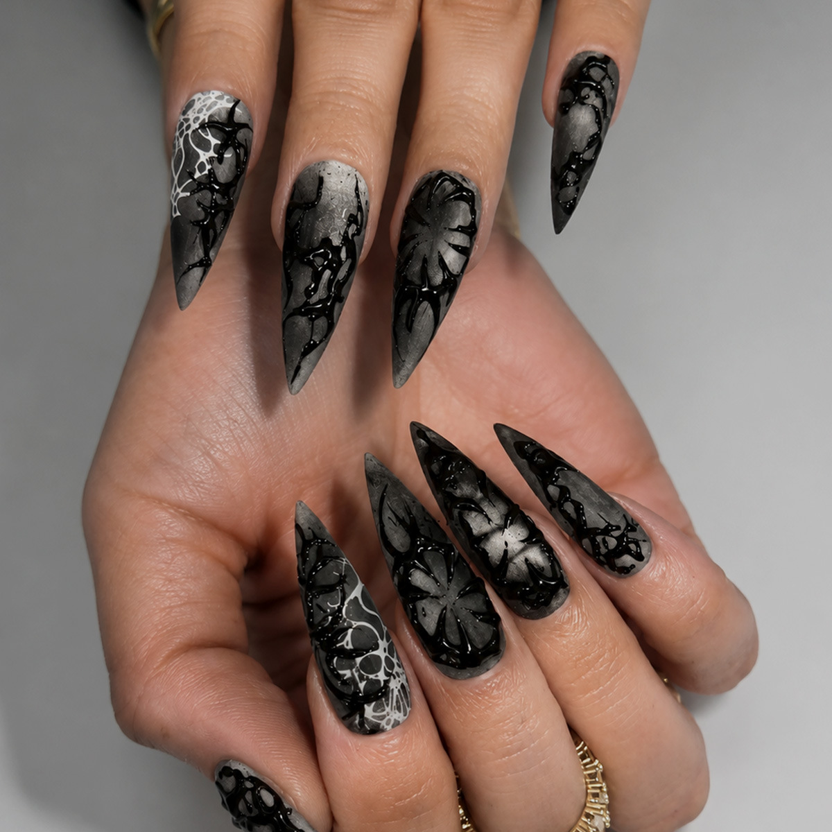 Photography Online - 24 Uñas Postizas con Diseño de