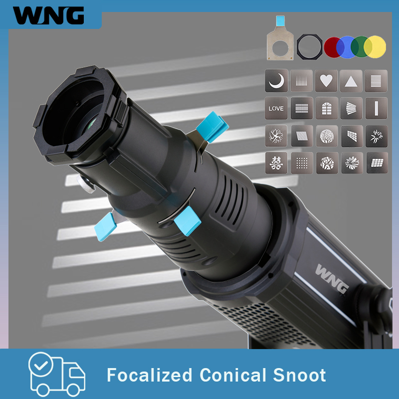 Color Checker Card - Proyector Bowens Mount con Patrones Gobo,