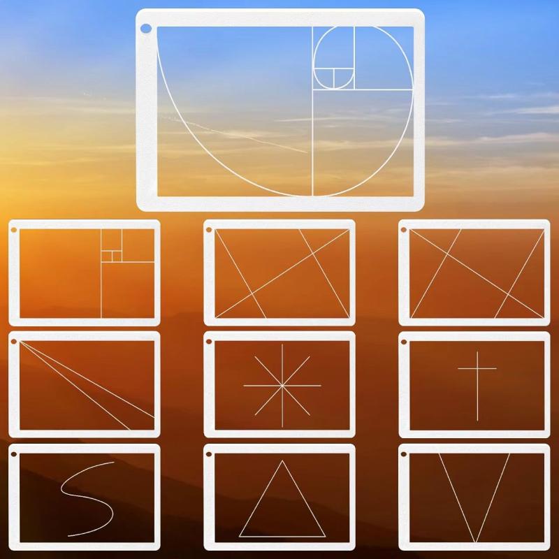 Photography Golden Ratio - Regla de Proporción Áurea Fibonacci, Guía