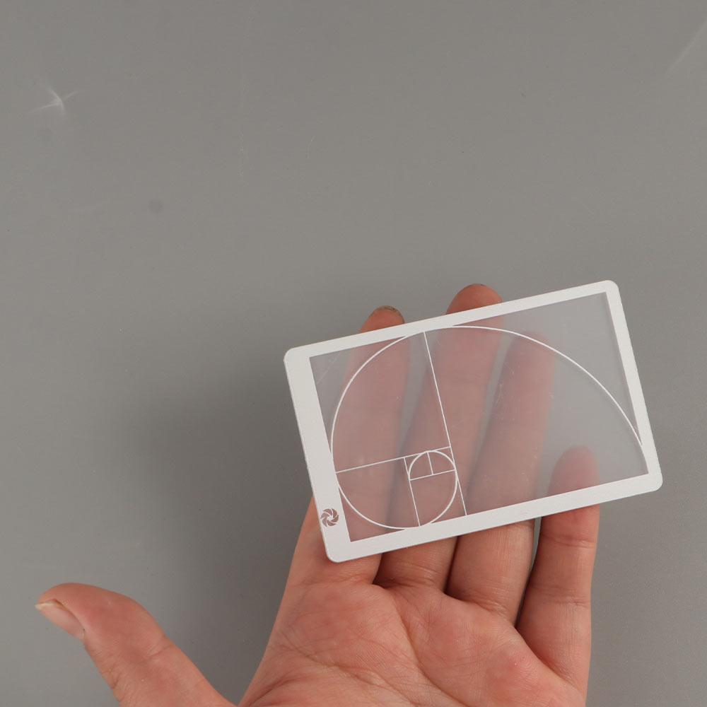 Regla de visor transparente pa - Photography Golden Ratio reseña y precio