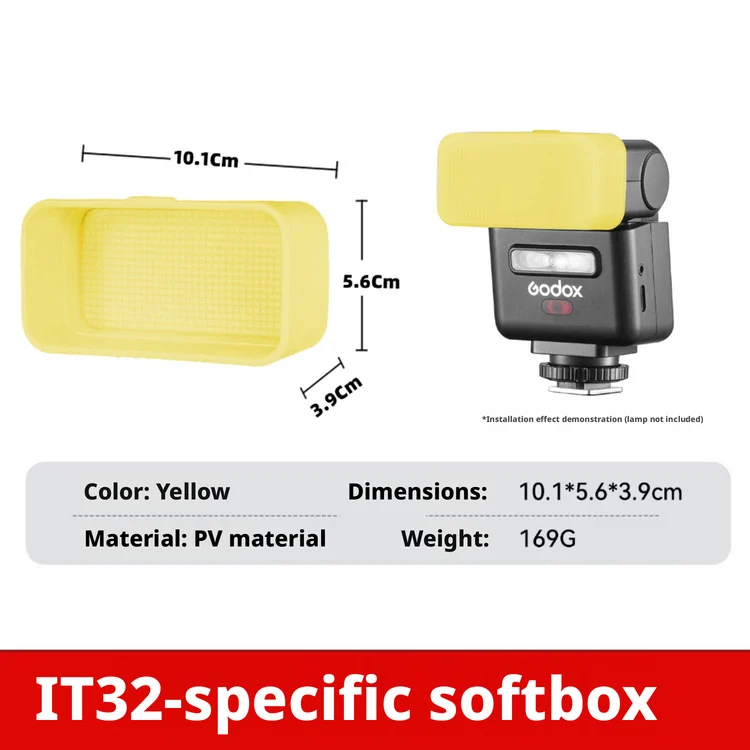 Cubierta Difusora de Flash de  - Photography Yellow Light reseña y precio