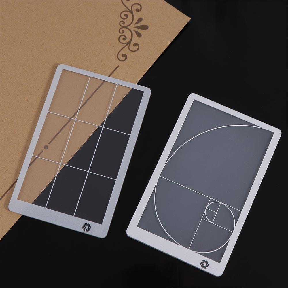 Regla de visor transparente pa - Photography Golden Ratio reseña y precio