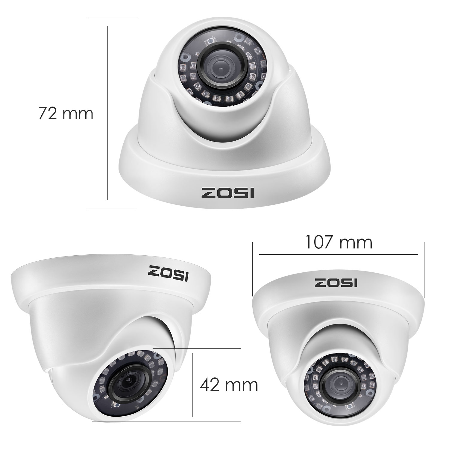 Cámara de CCTV tipo bala 4 en  - Photography Angles reseña y precio