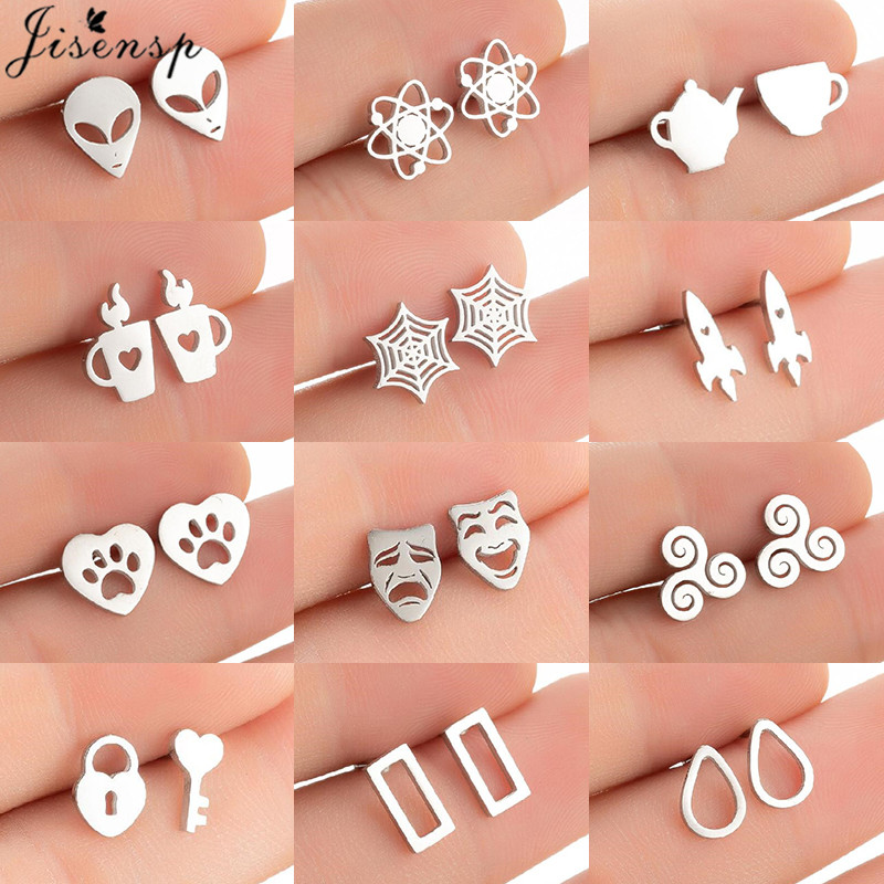 Preciosos Pendientes de Acero  - Photography Online reseña y precio