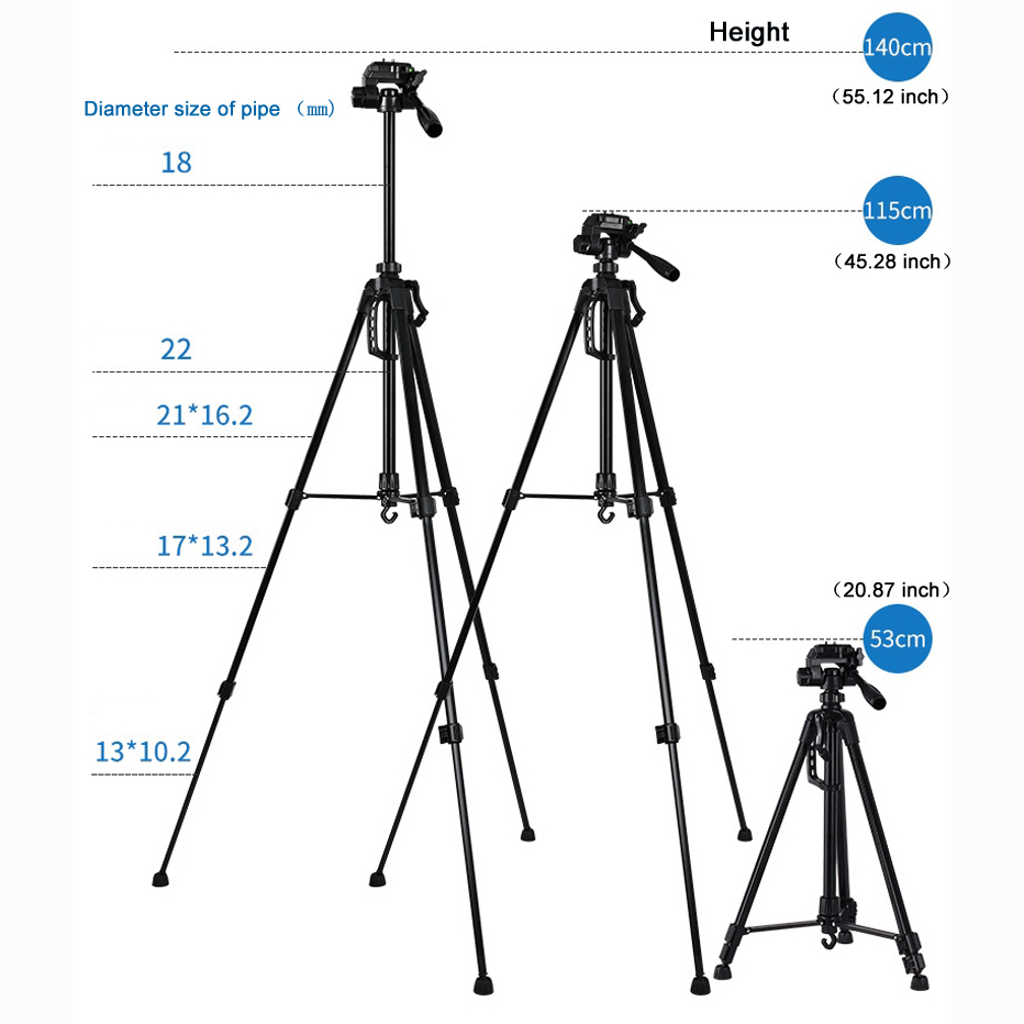 Trípode Universal de 55 Pulgad - Photography Journalism reseña y precio