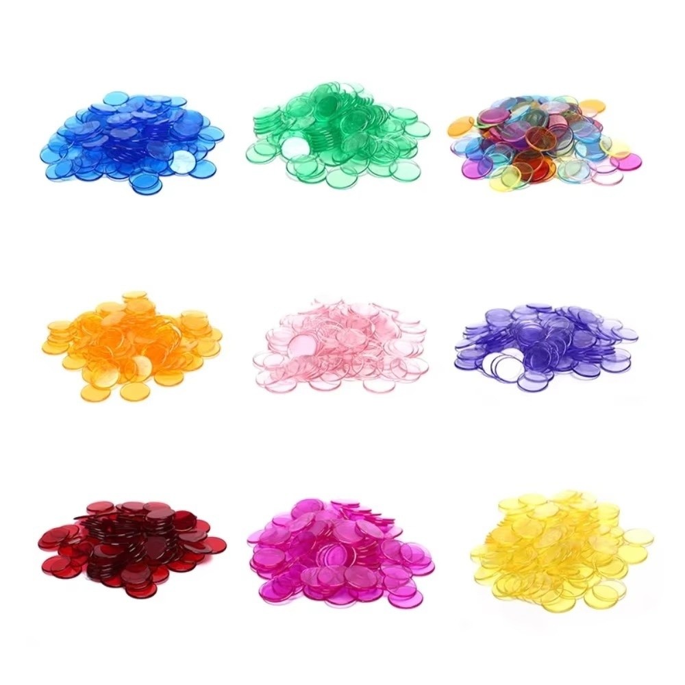 100 Piezas de Fichas de Conteo - Color Checker Card reseña y precio