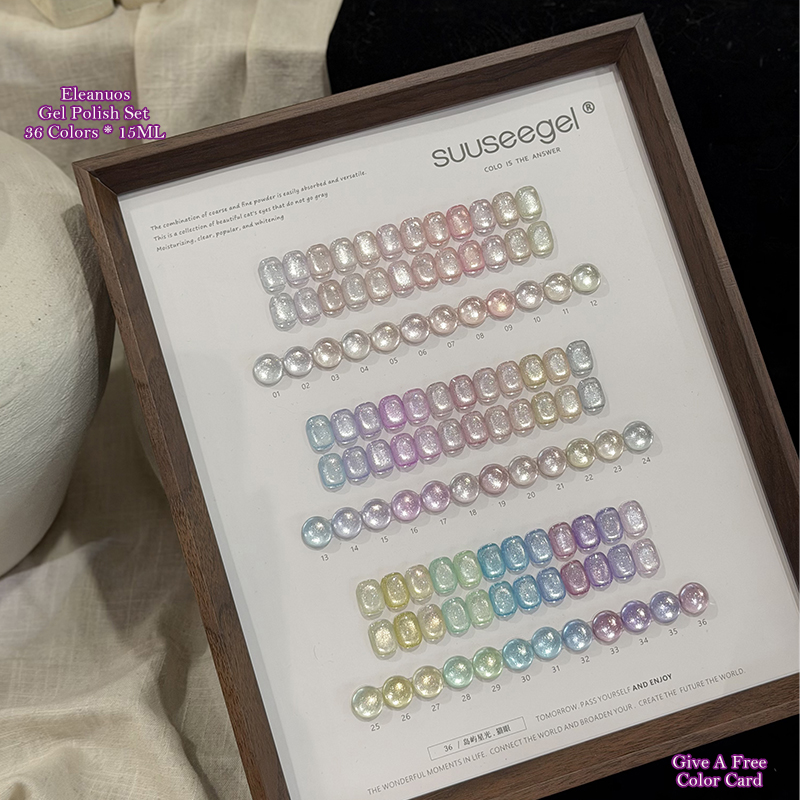 Set de 36 Colores de Esmalte d - Color Checker Card reseña y precio