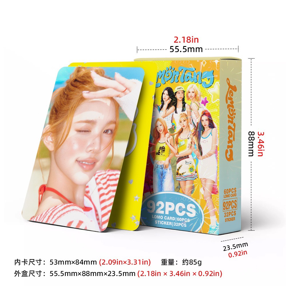 92 Piezas/Set Nuevo KPOP Heart - Photography News reseña y precio