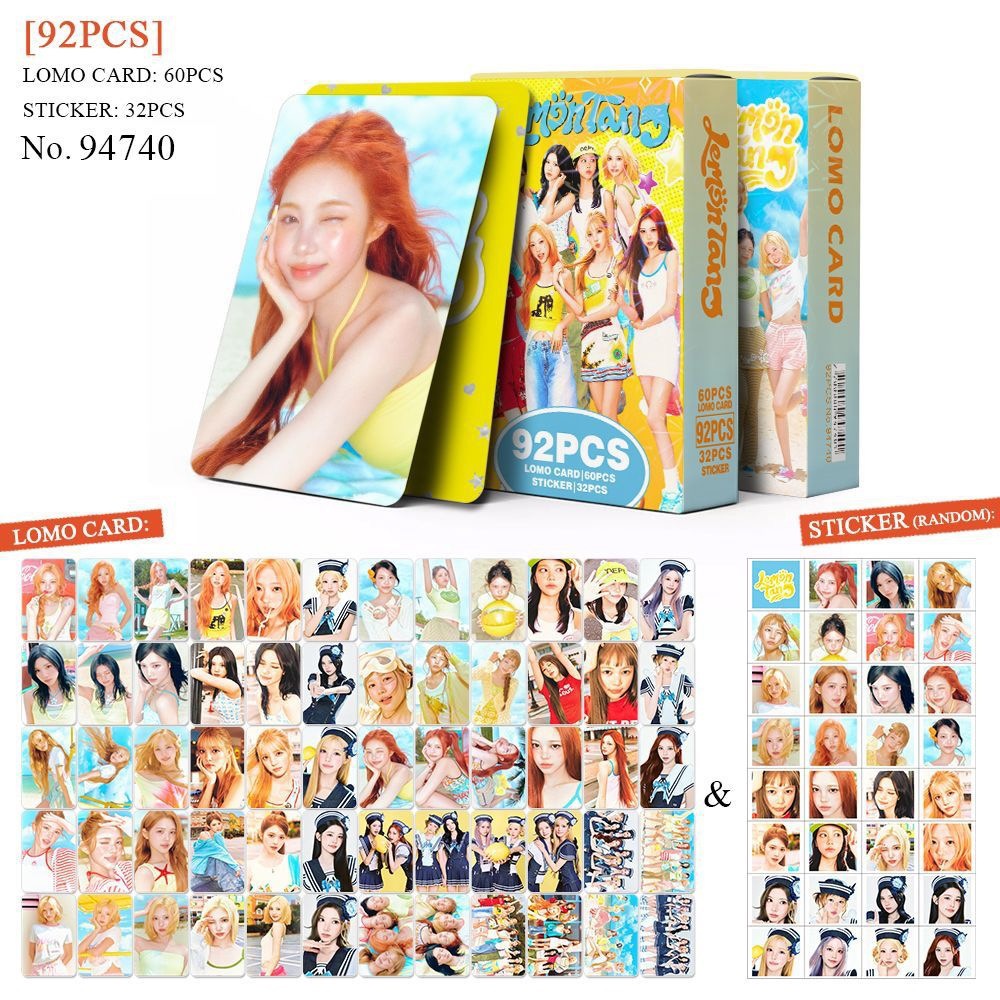 92 Piezas/Set Nuevo KPOP Heart - Photography News reseña y precio
