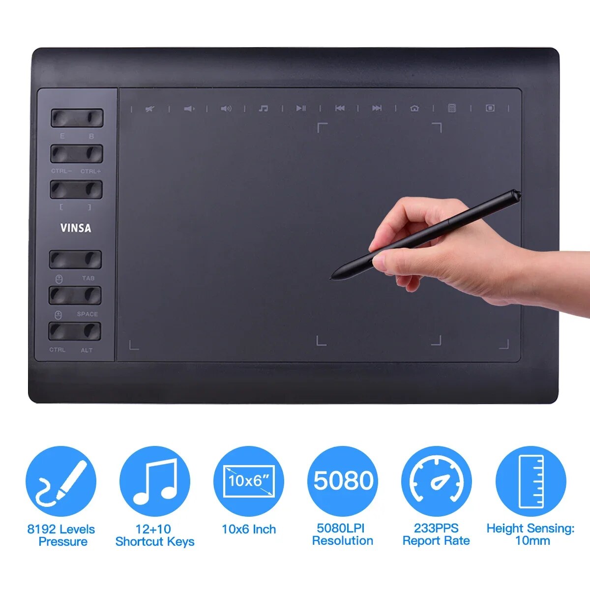 Tableta de dibujo gráfico prof - Photography Online reseña y precio