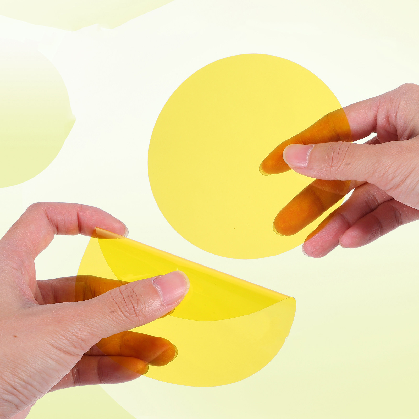 5 láminas de gel de colores pa - Photography Yellow Light reseña y precio
